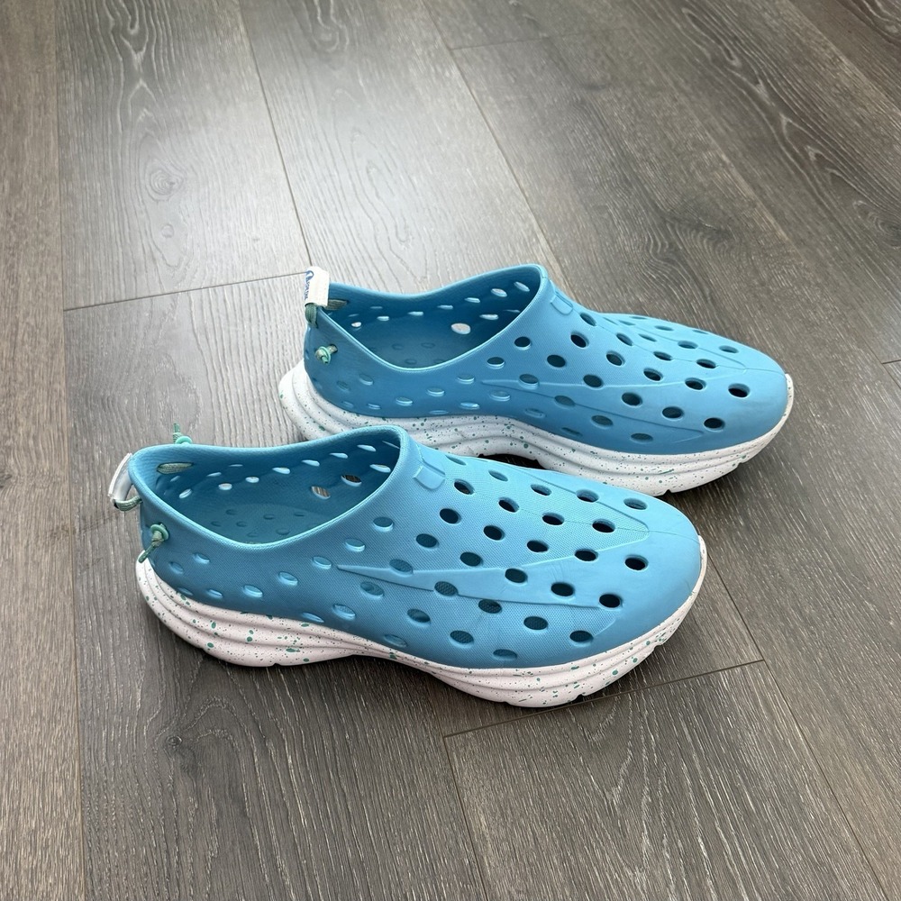 Kane Footwear Revive Recovery Shoes Mens 12 Cushion Slip On Comfort Aqua